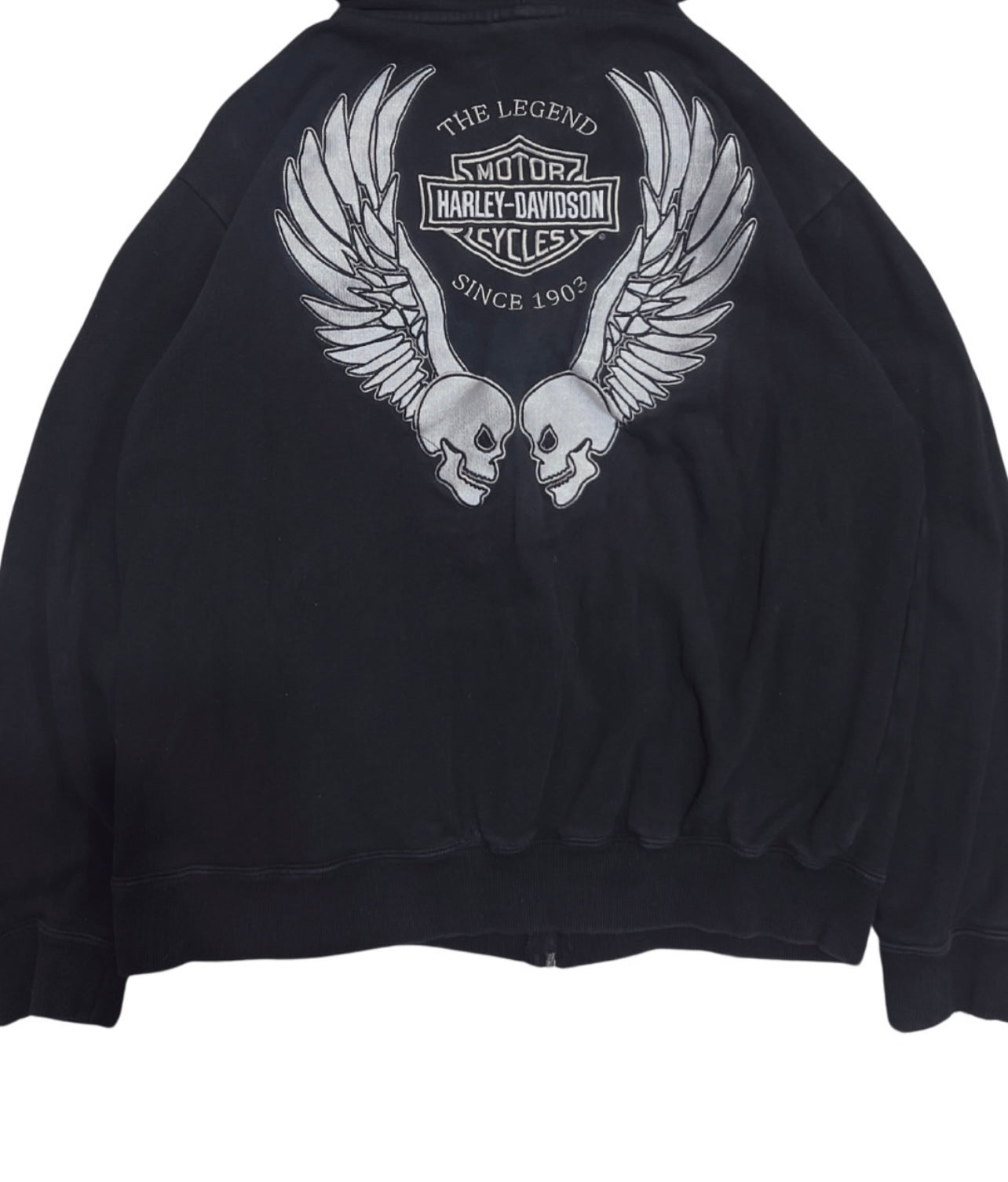 Harley Davidson zip up hoodie