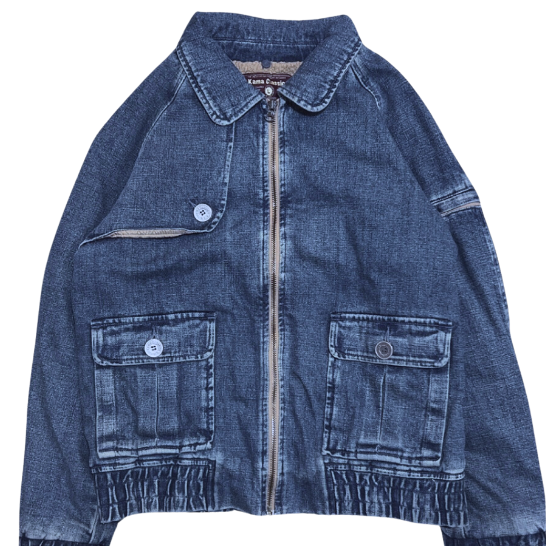 Cutest vintage jeans work jacket